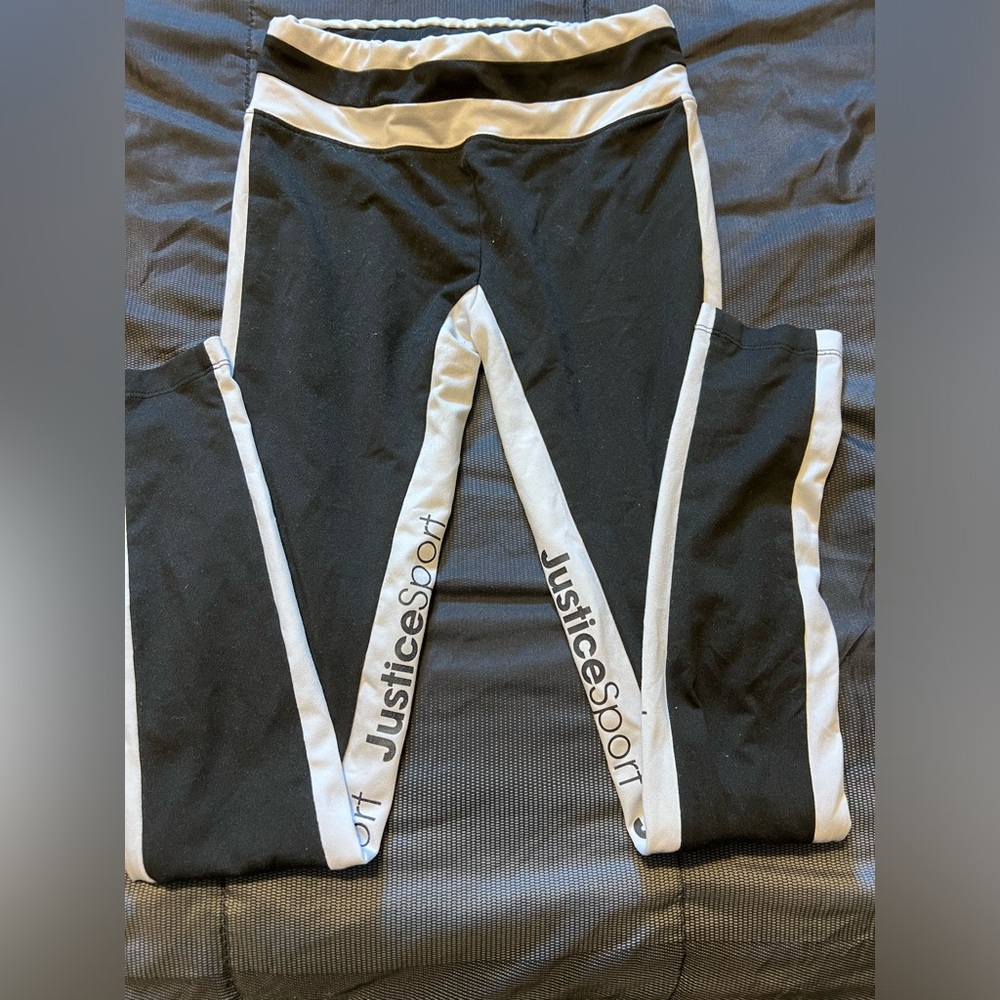 Justice active girls leggings